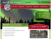 Tablet Screenshot of northpolealaska.com